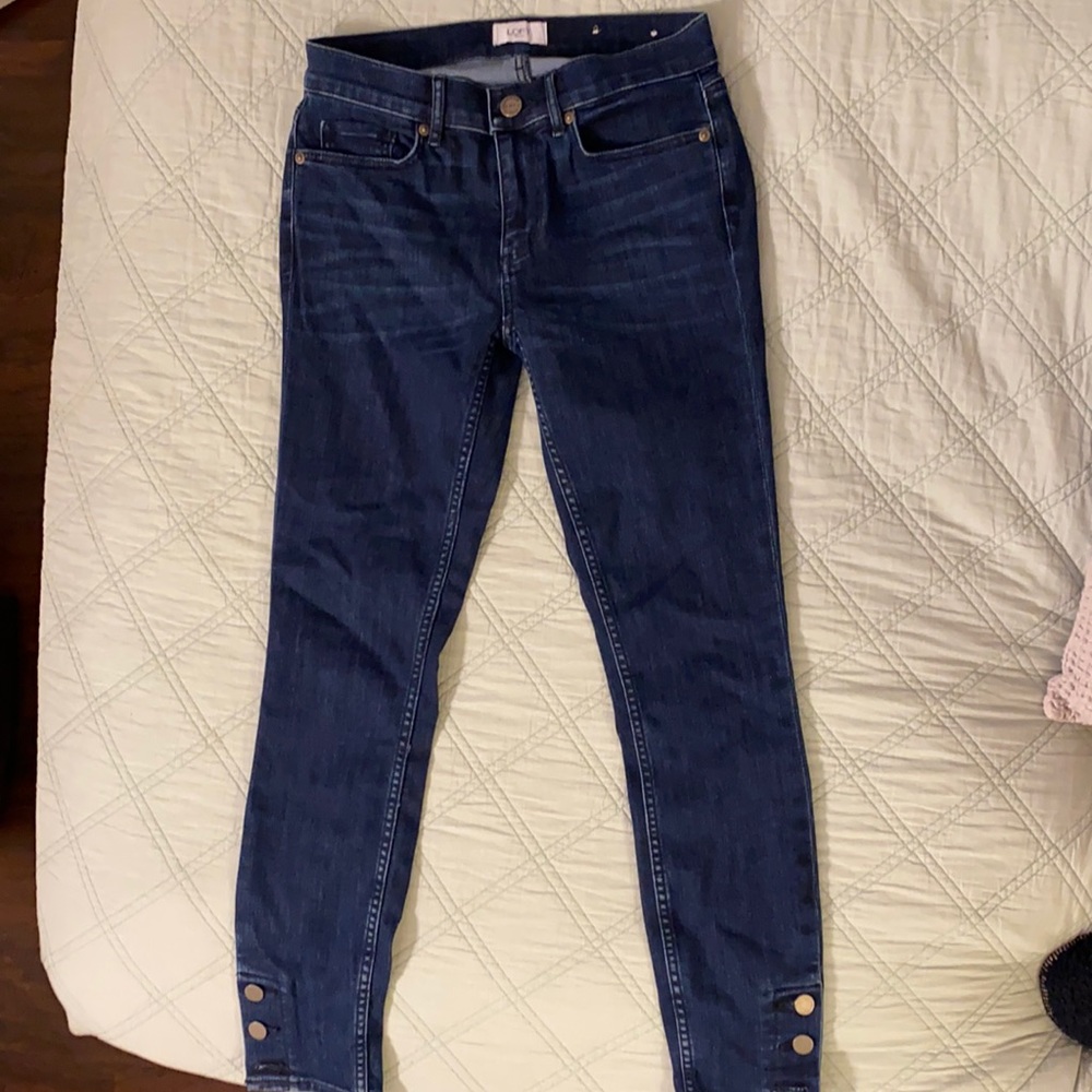 Loft outlet womens skinny Jean /size 2